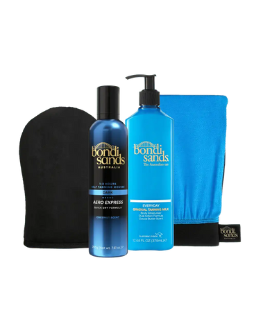 Aero Express Self Tanning Routine Bundle